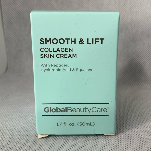 3/$20 Global Beauty Care Smooth & Lift Collagen Skin Cream 1.7 fl. oz. NEW - Picture 1 of 6